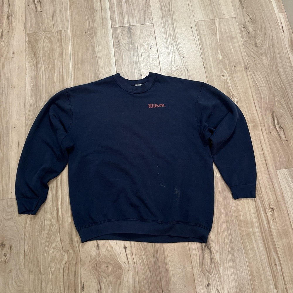 Mens Wilson Vintage Crewneck Sweatshirt